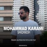 دانلود آهنگ جدید محمد کرمی سرزنش